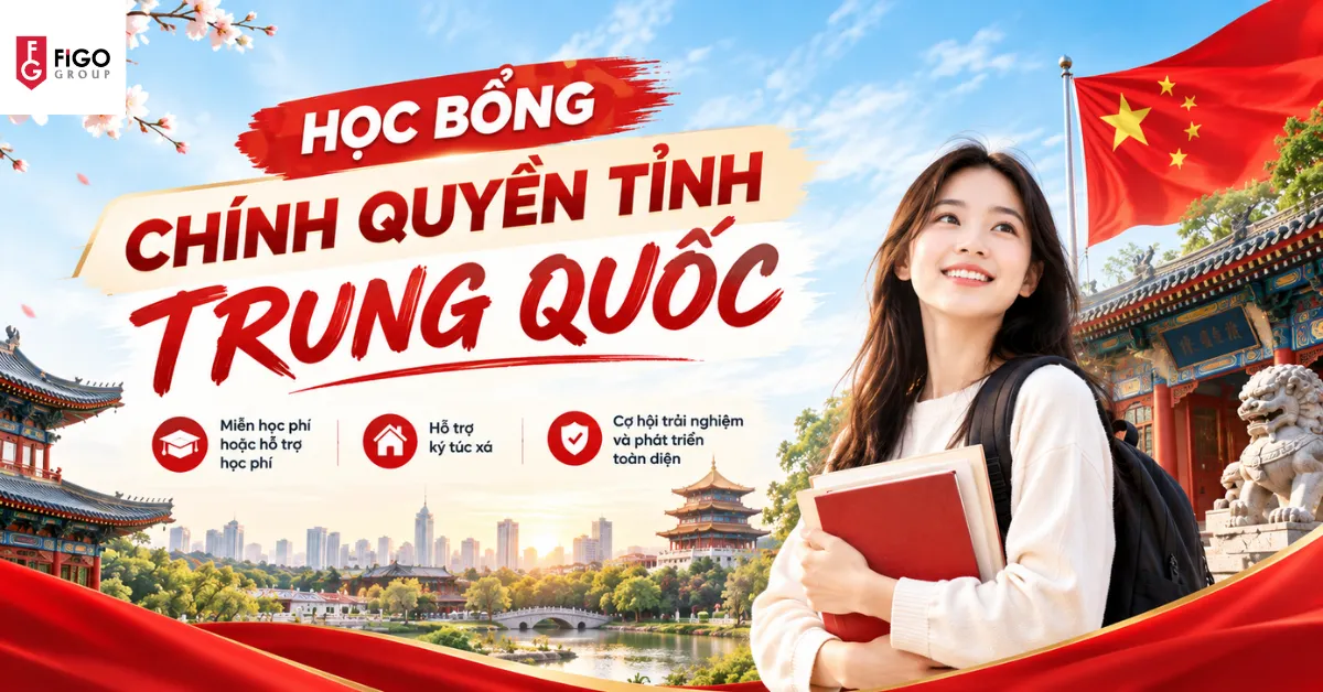 Học bổng tỉnh Trung Quốc dành cho sinh viên quốc tế